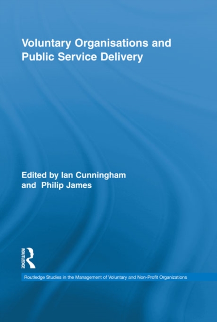 Voluntary Organizations and Public Service Delivery, PDF eBook