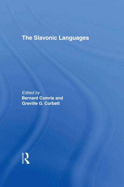 The Slavonic Languages, PDF eBook