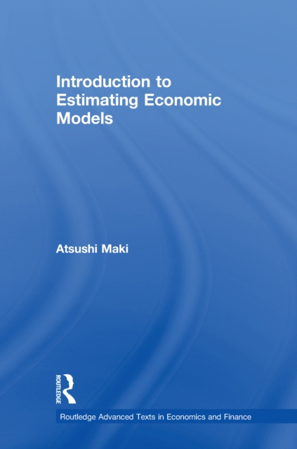 Introduction to Estimating Economic Models, PDF eBook