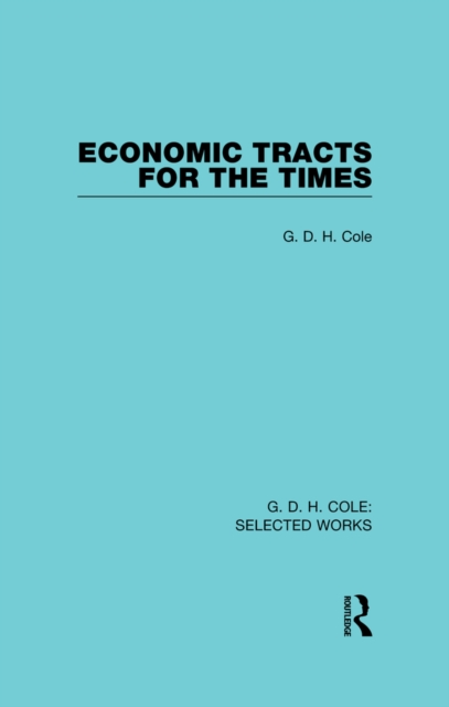 Economic Tracts for the Times, PDF eBook