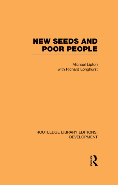 New Seeds and Poor People, EPUB eBook