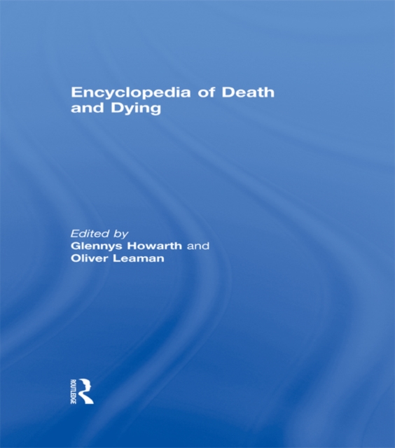 Encyclopedia of Death and Dying, EPUB eBook