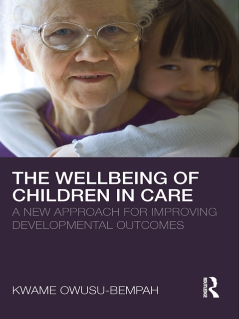 The Wellbeing of Children in Care : A New Approach for Improving Developmental Outcomes, EPUB eBook