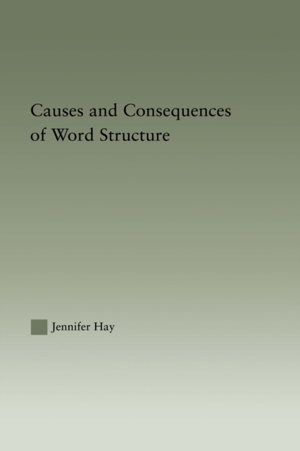 Causes and Consequences of Word Structure, EPUB eBook