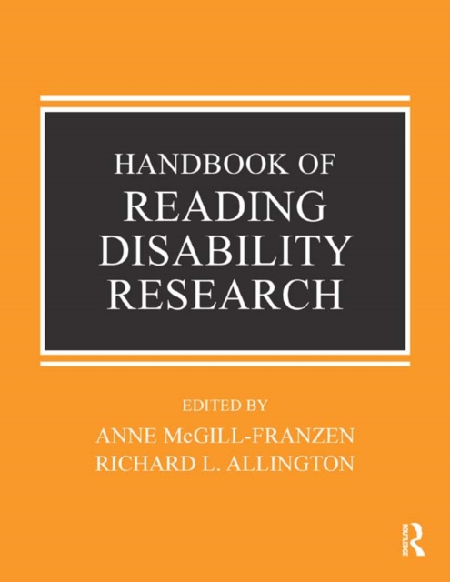 Handbook of Reading Disability Research, EPUB eBook