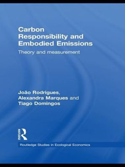 Carbon Responsibility and Embodied Emissions : Theory and Measurement, PDF eBook