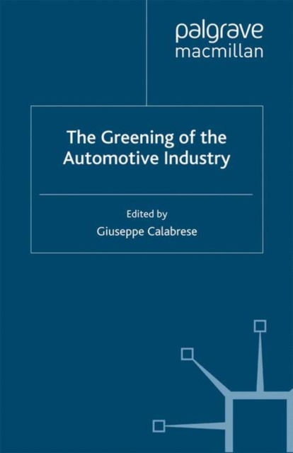 The Greening of the Automotive Industry, PDF eBook