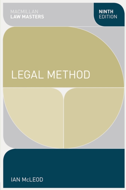 Legal Method, Paperback / softback Book