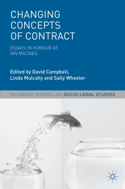 Changing Concepts of Contract : Essays in Honour of Ian Macneil, PDF eBook