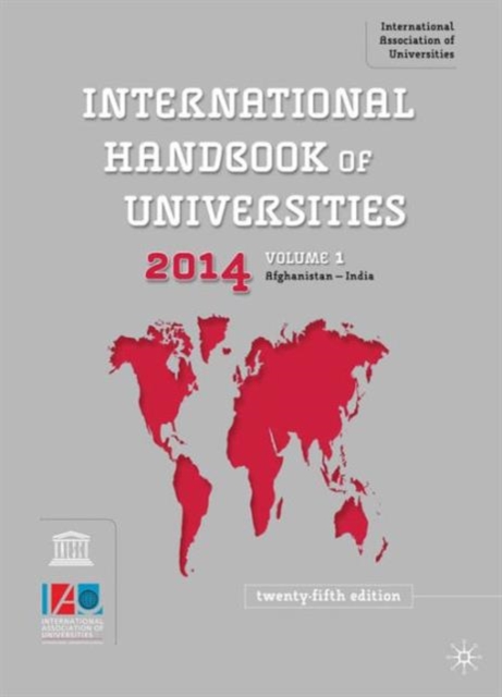 International Handbook of Universities, Hardback Book