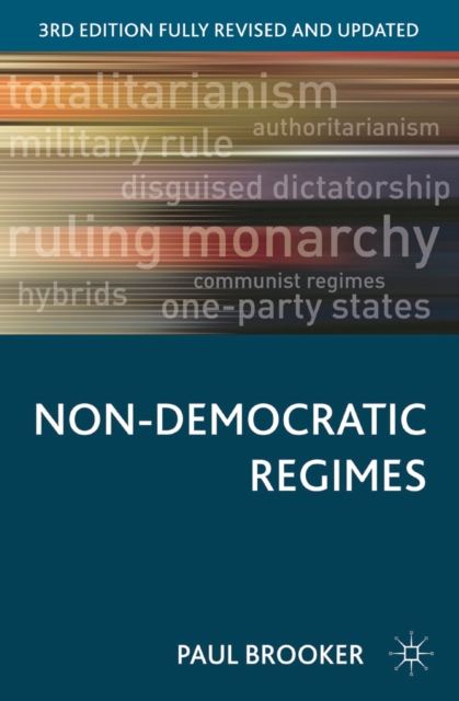Non-Democratic Regimes, Paperback / softback Book