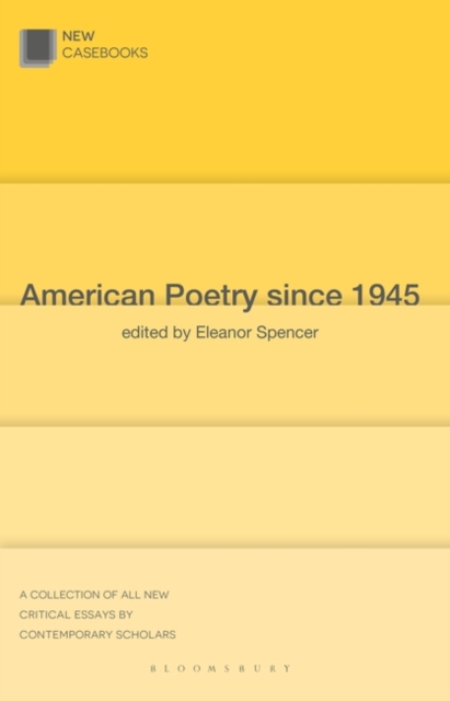 American Poetry since 1945, Paperback / softback Book