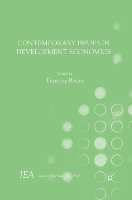 Contemporary Issues in Development Economics, PDF eBook