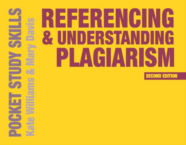 Referencing and Understanding Plagiarism, Paperback / softback Book