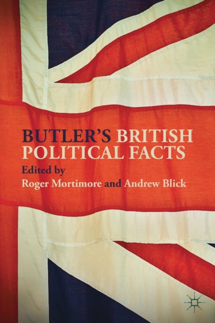 Butler's British Political Facts, Paperback / softback Book