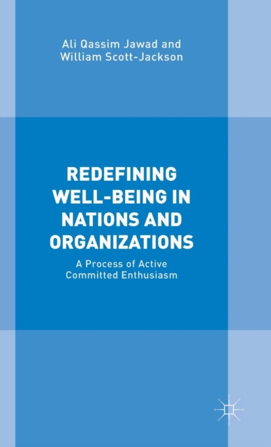 Redefining Well-Being in Nations and Organizations : A Process of Improvement, Hardback Book