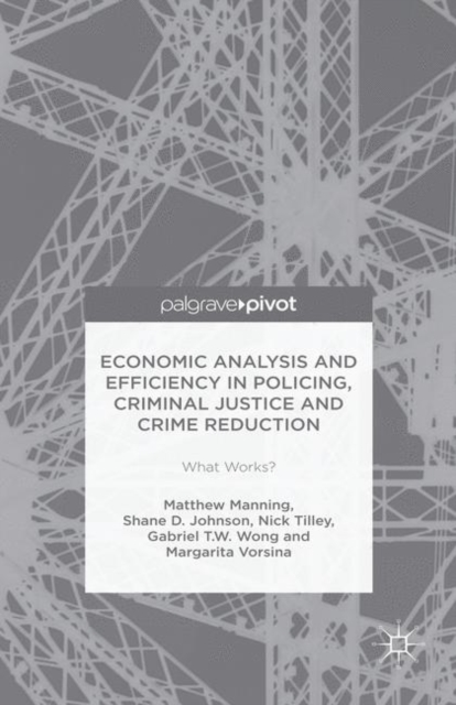 Economic Analysis and Efficiency in Policing, Criminal Justice and Crime Reduction : What Works?, Hardback Book