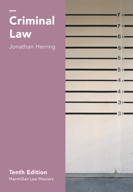 Criminal Law, Paperback / softback Book