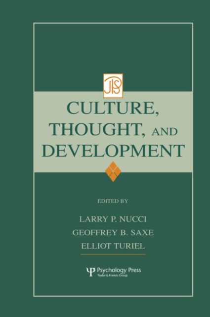 Culture, Thought, and Development, Paperback / softback Book