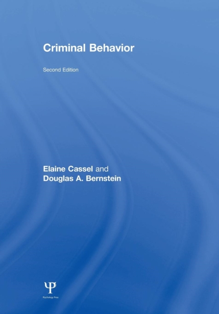 Criminal Behavior, Paperback / softback Book