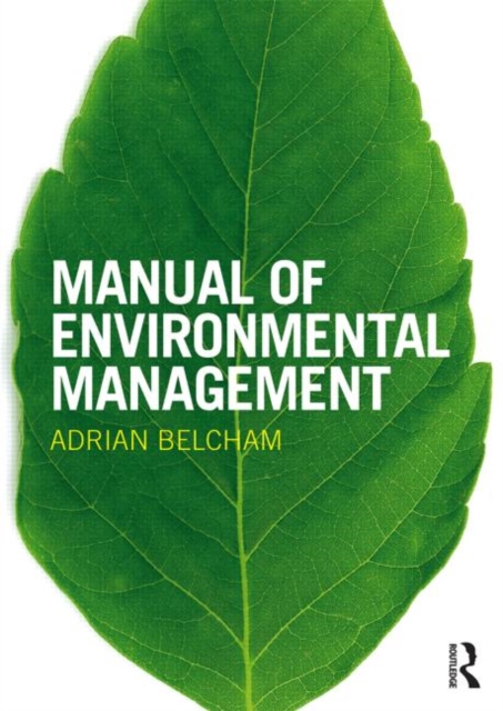 Manual of Environmental Management, Hardback Book