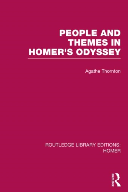 People and Themes in Homer's Odyssey, Hardback Book