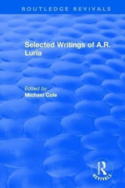 Selected Writings of A.R. Luria, Hardback Book