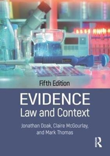 Evidence: Law and Context, Paperback / softback Book
