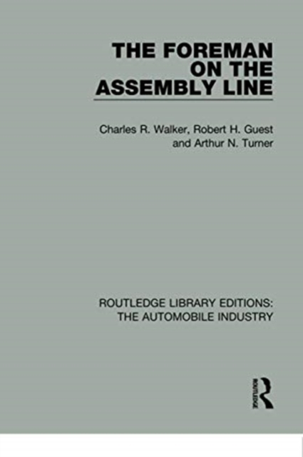 The Foreman on the Assembly Line, Paperback / softback Book