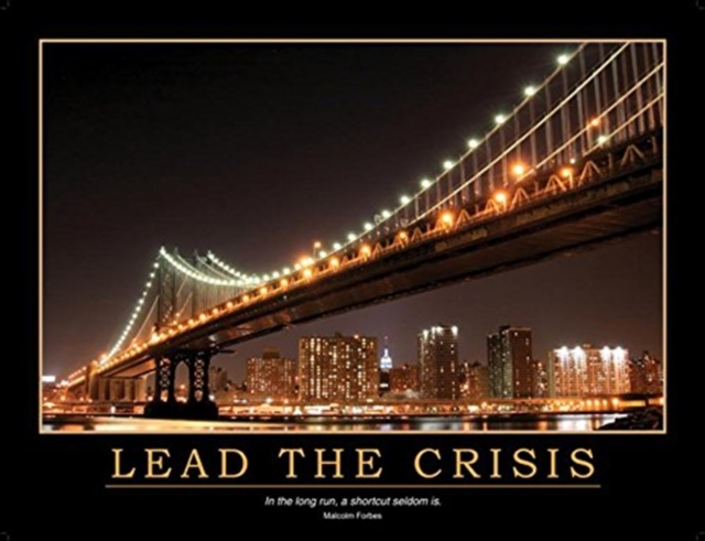 Lead the Crisis Poster, Book Book