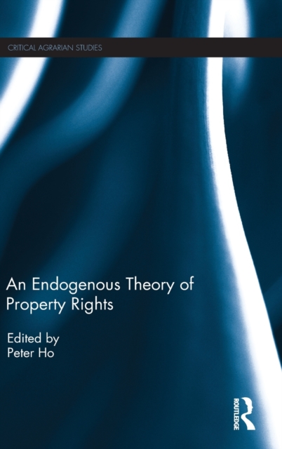 An Endogenous Theory of Property Rights, Hardback Book