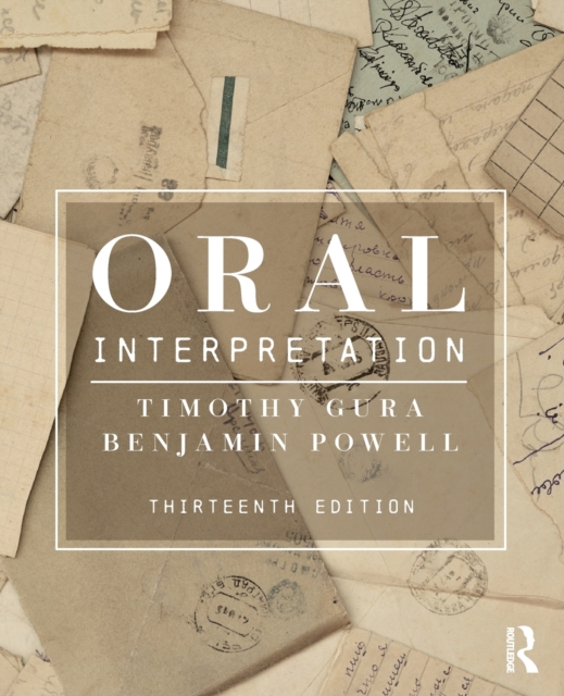 Oral Interpretation, Paperback / softback Book