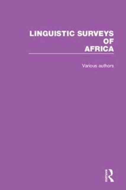 Linguistic Surveys of Africa, Multiple-component retail product Book