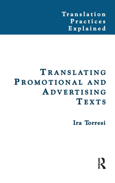 Translating Promotional and Advertising Texts, Hardback Book