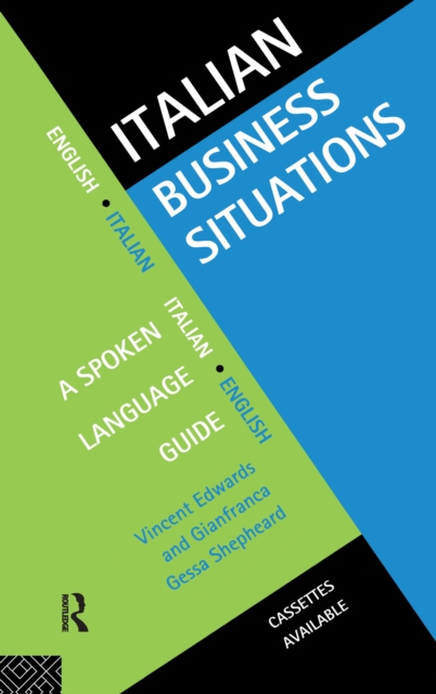 Italian Business Situations : A Spoken Language Guide, Hardback Book