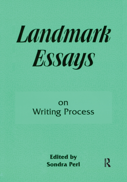 Landmark Essays on Writing Process : Volume 7, Hardback Book