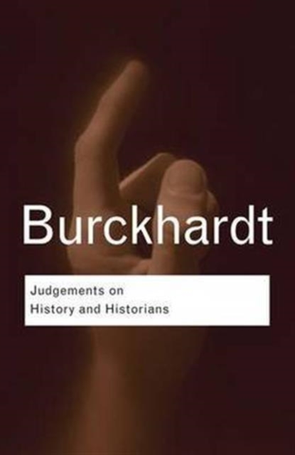 Judgements on History and Historians, Hardback Book