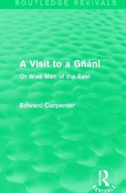 A Visit to a Gnani : Or Wise Man of the East, Paperback / softback Book