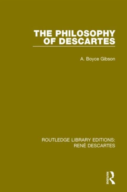 The Philosophy of Descartes, Hardback Book