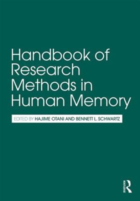 Handbook of Research Methods in Human Memory, Paperback / softback Book