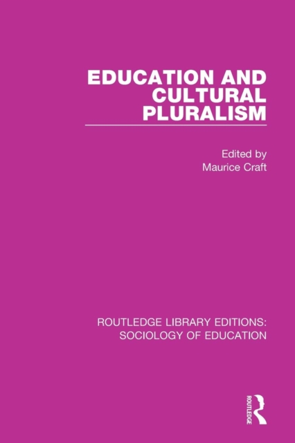 Education and Cultural Pluralism, Paperback / softback Book