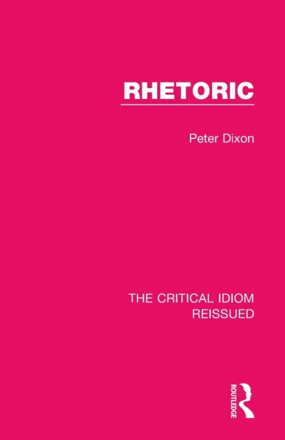 Rhetoric, Paperback / softback Book