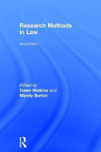 Research Methods in Law, Hardback Book