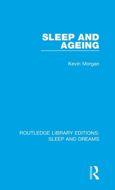 Sleep and Ageing, Hardback Book