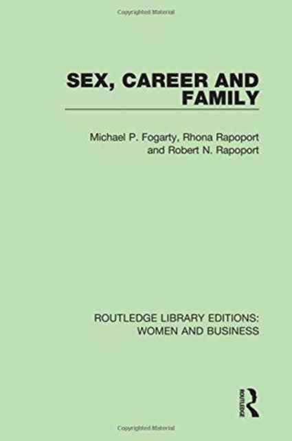 Sex, Career and Family, Hardback Book
