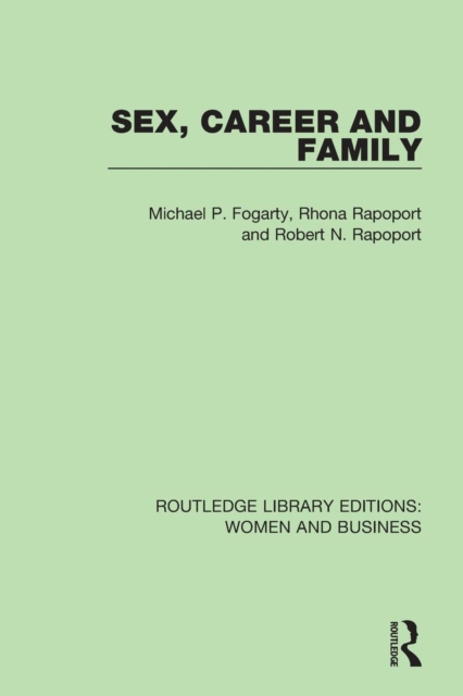 Sex, Career and Family, Paperback / softback Book