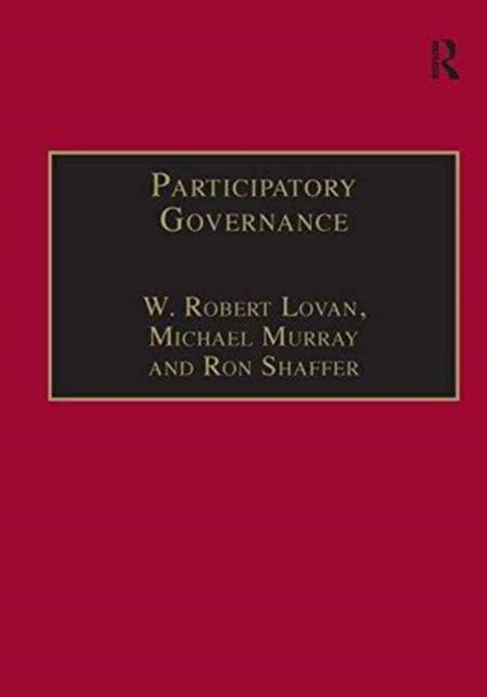 Participatory Governance : Planning, Conflict Mediation and Public Decision-Making in Civil Society, Paperback / softback Book