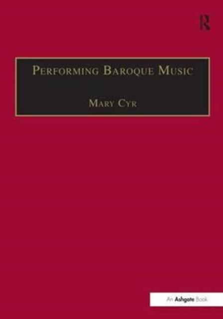 Performing Baroque Music, Paperback / softback Book