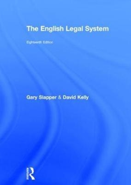 The English Legal System : 2015-2016, Hardback Book