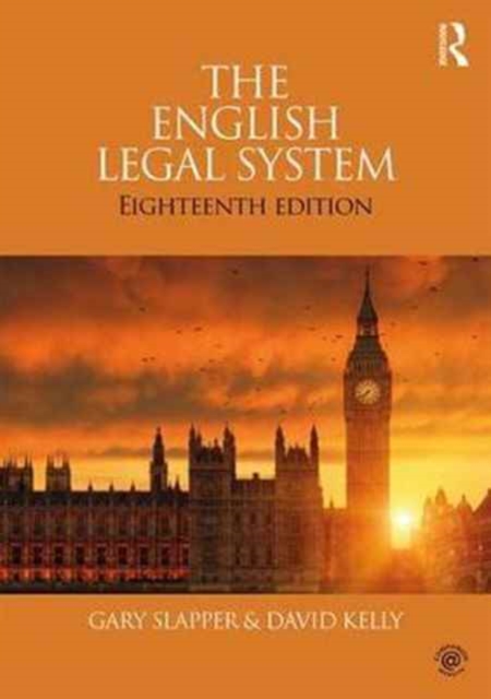 The English Legal System : 2015-2016, Paperback / softback Book